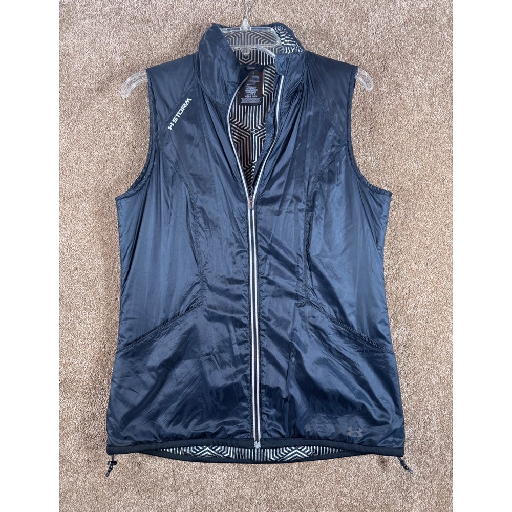 Under Armour Storm ColdGear Vest Womens Size S Puffer Lightweight Black